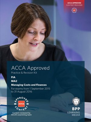 cover image of FIA Managing Costs and Finances MA2